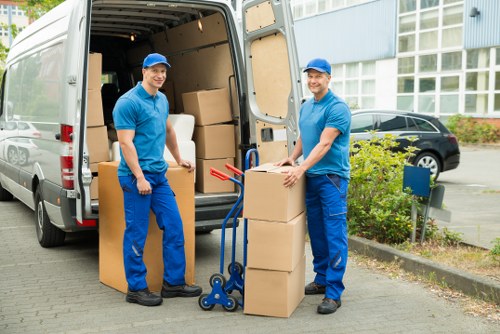 Removal companies in Mayfair handling a luxury residential move