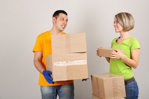 Commercial removals van service for offices near Mayfair