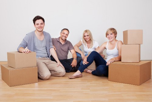Packing and loading support for a central London move