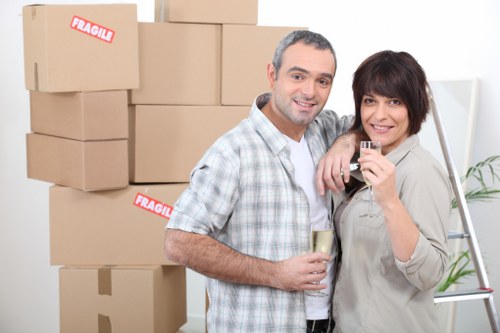 Local van service for a residential move near Mayfair