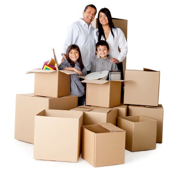 Careful loading of furniture for a Mayfair flat removal